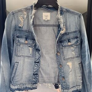 Cropped Jean Jacket